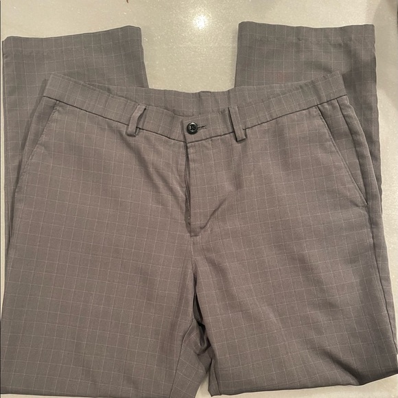 Haggar Mens Dress slack with Stretch Waist - Picture 1 of 3